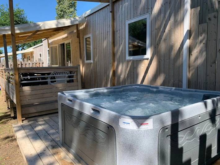 Camping pour 10 personnes, avec sauna ainsi que jacuzzi et bassin pour enfant à Guérande - 4