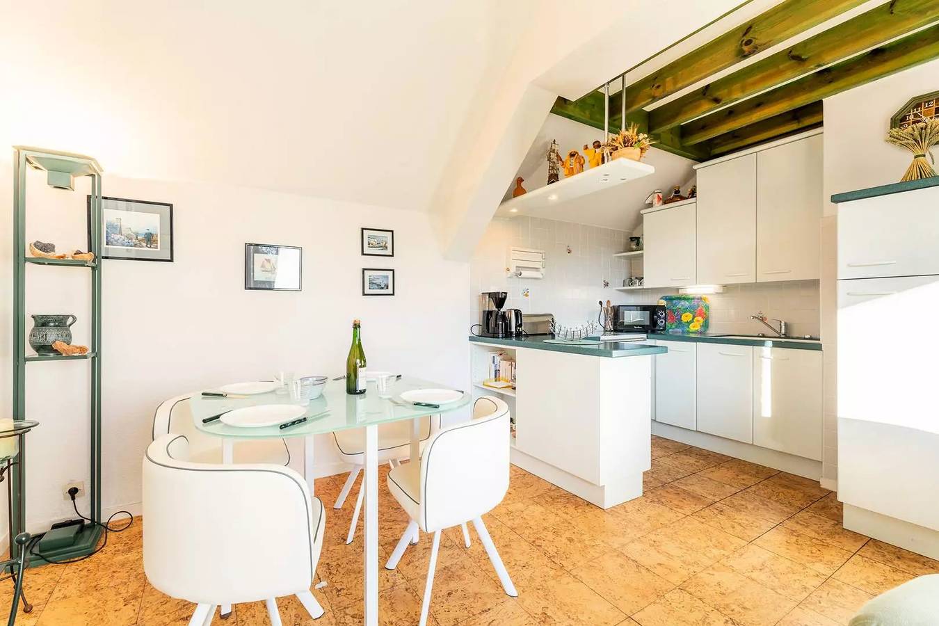 Appartement entier, Carnac - appartement 2 pièces + mezzanine - 33m² - Wifi in Carnac, Côte des Mégalithes
