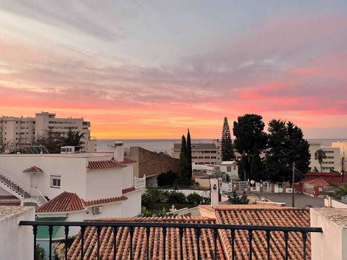Casa de vacaciones para 6 personas, con Balcón y Terraza además de Jardín y Piscina en Fuengirola