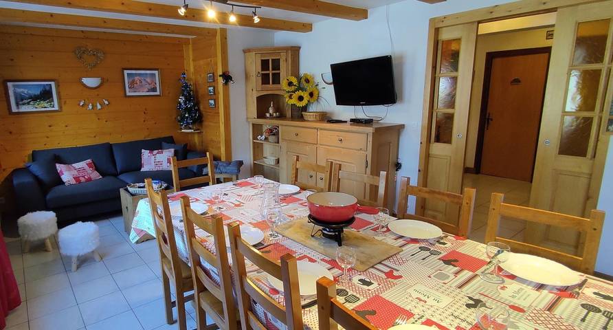 Gîte pour 8 personnes, animaux acceptés à La Giettaz - 3