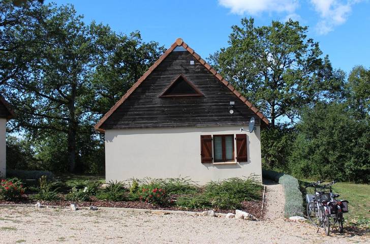 Maison de vacances pour 5 personnes, avec piscine et jardin ainsi que vue et bassin pour enfant
