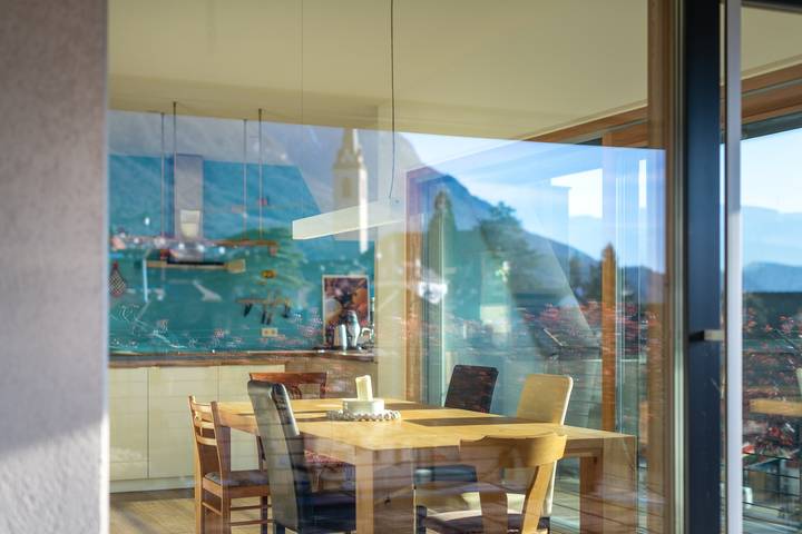 Ferienwohnung für 6 Personen, mit Balkon und Terrasse sowie Seeblick in Überetsch-Unterland - 2
