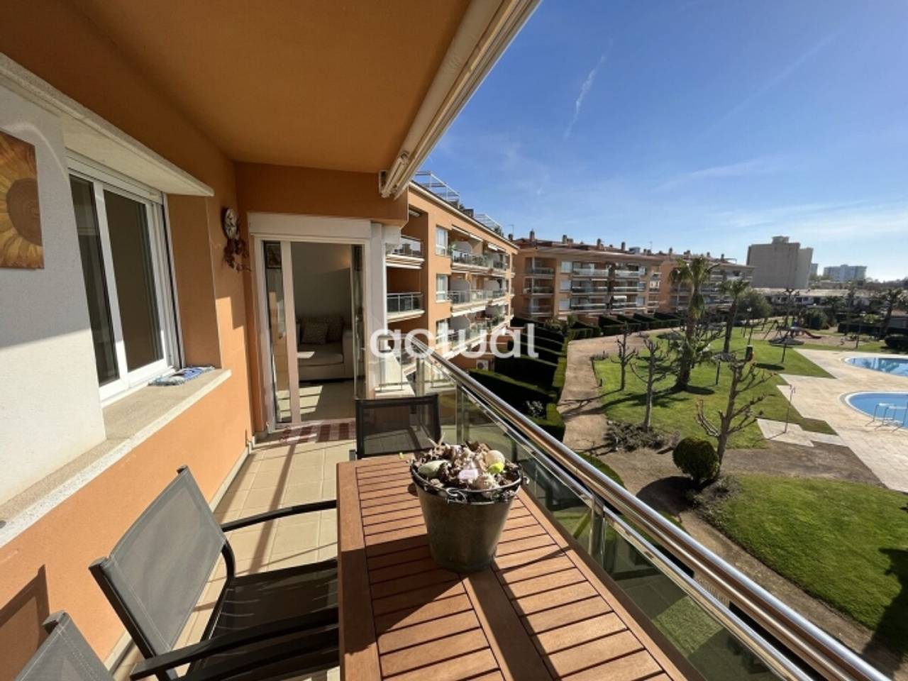 Entire apartment, Apartment in Platja d'Aro: 2 bedrooms, elevator, pool, tennis in Platja d'Aro, Costa Brava