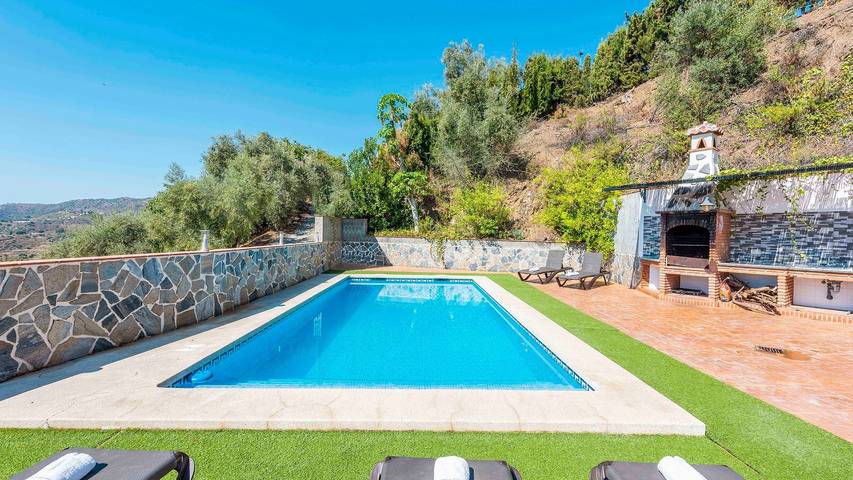 Casa rural para 6 personas, con piscina y balcón/terraza, Se admiten mascotas en Canillas de Albaida - 3