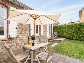 Gîte pour 6 personnes, avec terrasse et jardin dans Plage du Prieuré