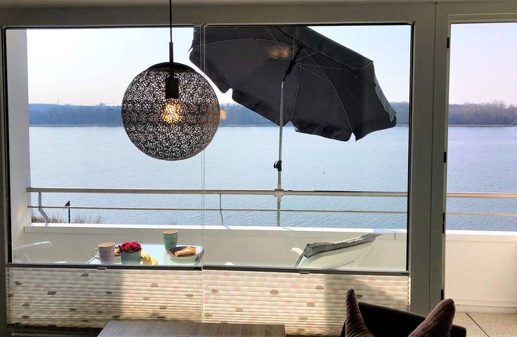 Ferienwohnung für 2 Personen, mit Balkon und Seeblick in Heiligenhafen