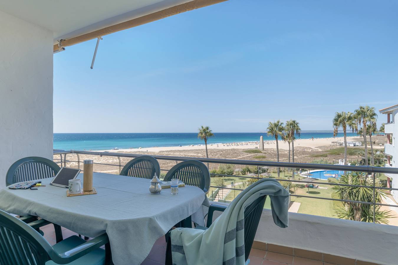 Ganze Wohnung, Apartment 'Del Mar' mit Meerblick, Wlan und Klimaanlage in Atlanterra, Tarifa