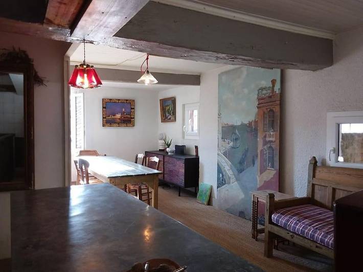 Gîte pour 2 personnes, avec Vue à Aramon