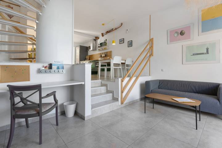 Holiday Home 'La Casa De Las Hesperides' with Sea View, Private Terrace and Wi-Fi in Morro del Jable, Pájara