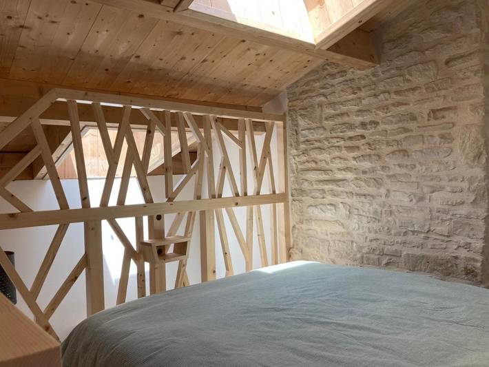 Maison d’hôte pour 2 personnes, avec Terrasse à Cramchaban