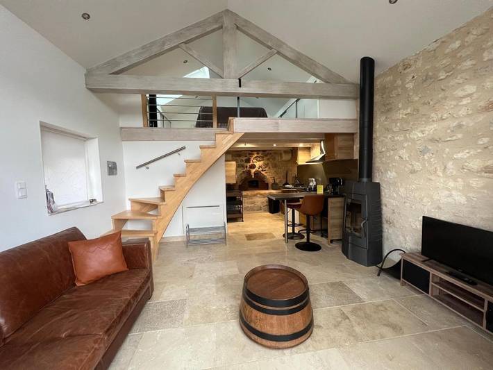 Maison de vacances pour 2 personnes, avec jardin ainsi que piscine et terrasse - 1