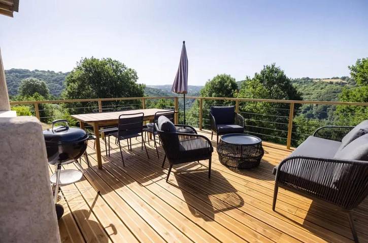 Location de vacances pour 6 personnes, avec piscine, animaux acceptés à Maleville - 3