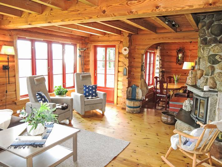 Ferienhaus für 6 Personen, mit Seeblick und Garten sowie Terrasse, mit Haustier in Åseral - 3