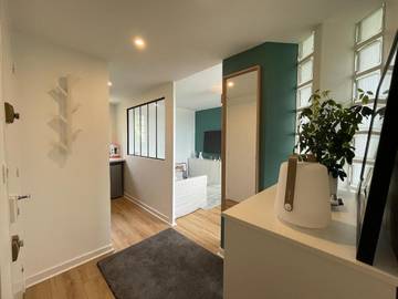 Gîte pour 4 personnes, avec jardin ainsi que vue et balcon dans Plage de Nauzan