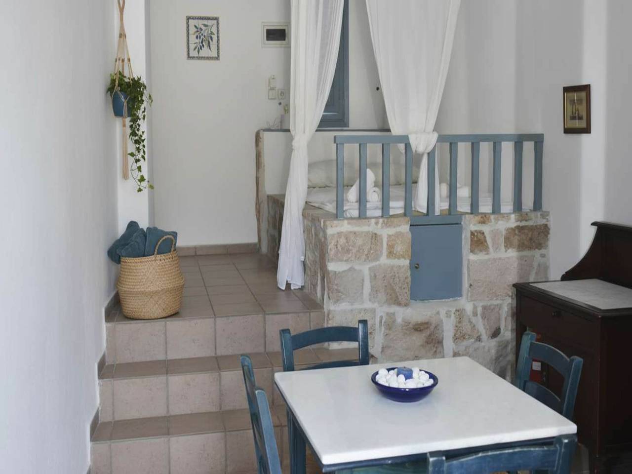 Appartement entier, Maison de plage, patio et brise marine in Dodécanèse