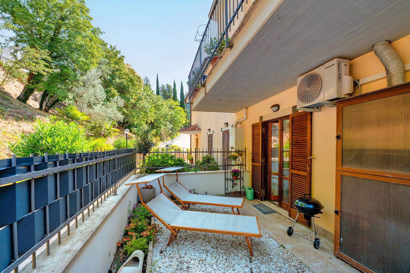 Geheel appartement, Appartement 'Casavacanze' met Uitzicht op de Bergen, Privéterras en Wi-Fi in Montefranco, Valnerina