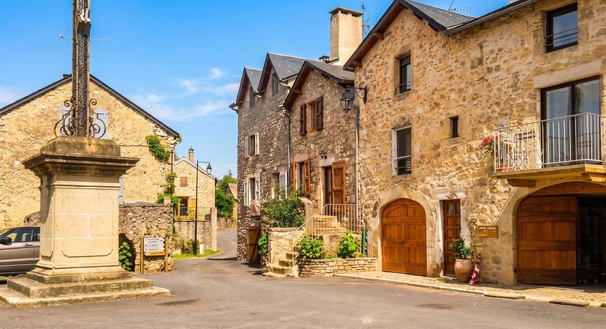Location de vacances pour 6 personnes, avec Balcon/Terrasse à Veyreau