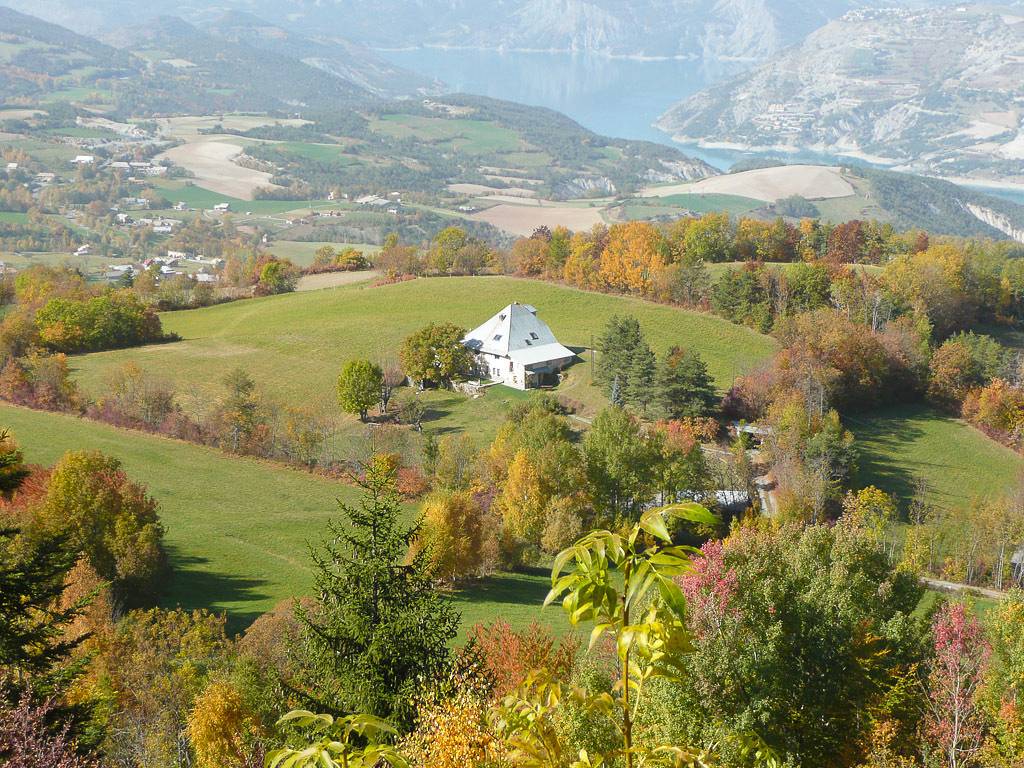 La Haute-Combe in Saint-Vincent-les-Forts, Région de Barcelonnette