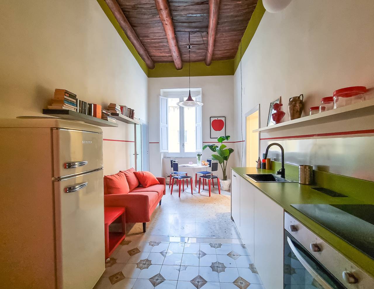 Geheel appartement, Vakantieappartement voor 4 personen in Napels, Provincie Naples