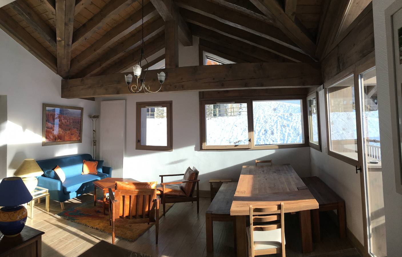 Ganze Wohnung, 90 m2 - 5P - 12 pers in Prapoutel, Les Adrets