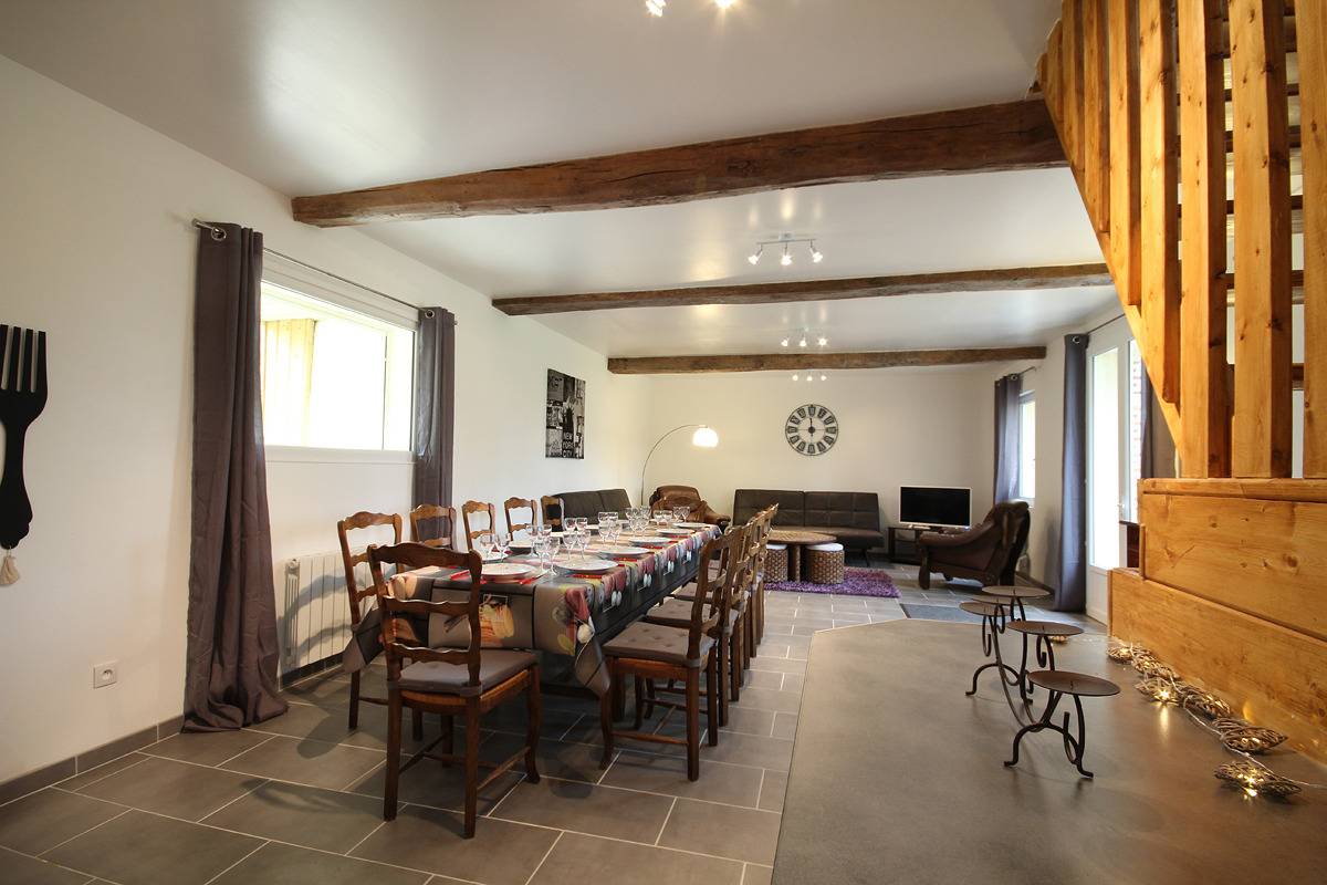 Gîte voor 12 personen met terras in Saint-Martin-Osmonville, Dieppe en omgeving