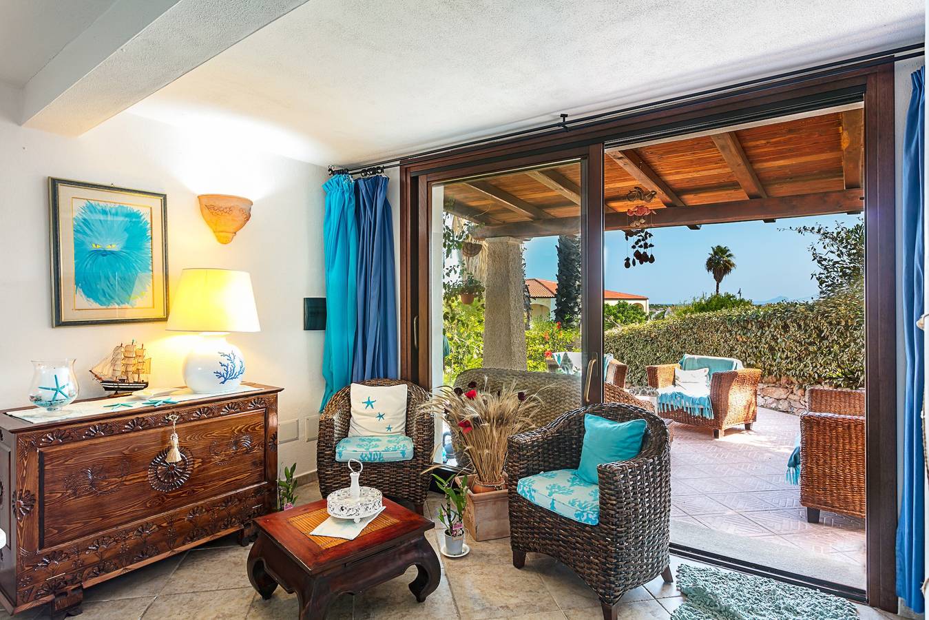 Entire apartment, Apartment “Casa Gaia” with Sea View, Garden & Terrace in Pittulongu, Costa Smeralda