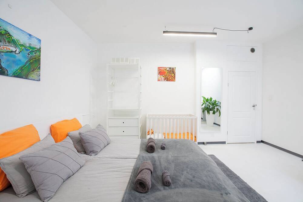Appartement entier, Design Family Apartment in Leiden Center 6p & baby in Leiden, Mer du Nord Pays-Bas