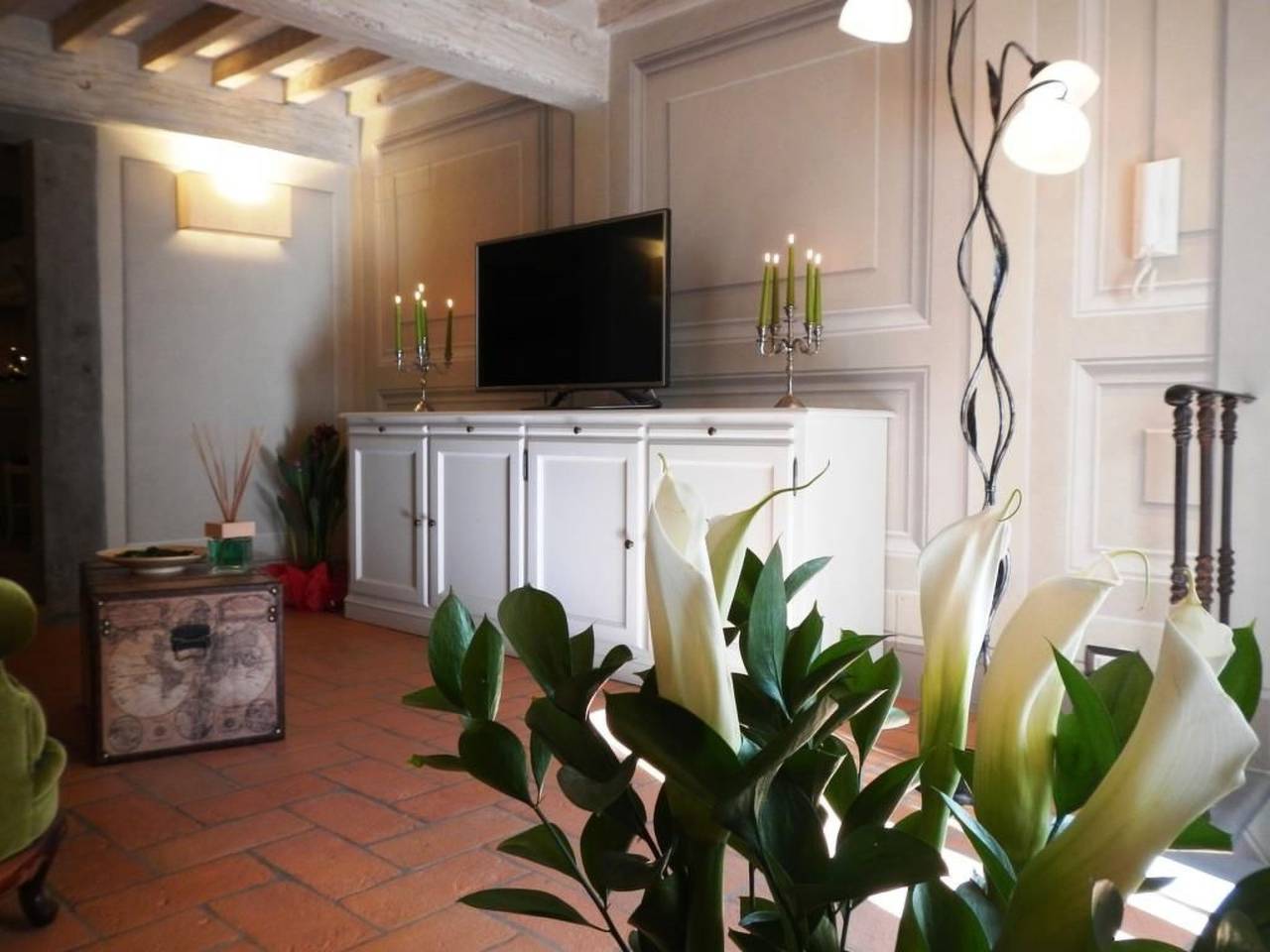 Appartement entier, Stilvolle Wohnung mit Whirlpool in einem Renaissance-Palazzo mitten in Cortona in Cortona, Province d'Arezzo