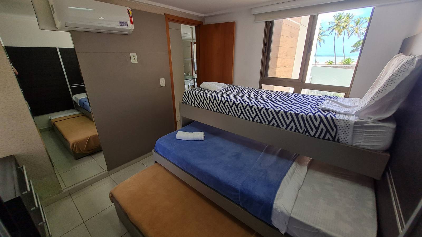 Geheel appartement, Vakantieappartement voor 6 personen met tuin in Cabo Branco, João Pessoa (gemeente)