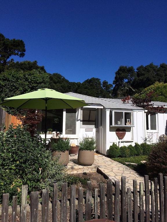 Log cabin for 2 people, with garden and terrace in Big Sur