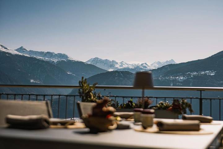 Chambre d’hôte pour 4 personnes, avec jardin ainsi que vue et sauna dans Valais - 2