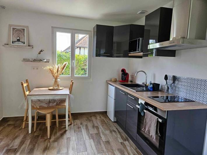 Appartement de vacances pour 4 personnes, avec jardin et terrasse