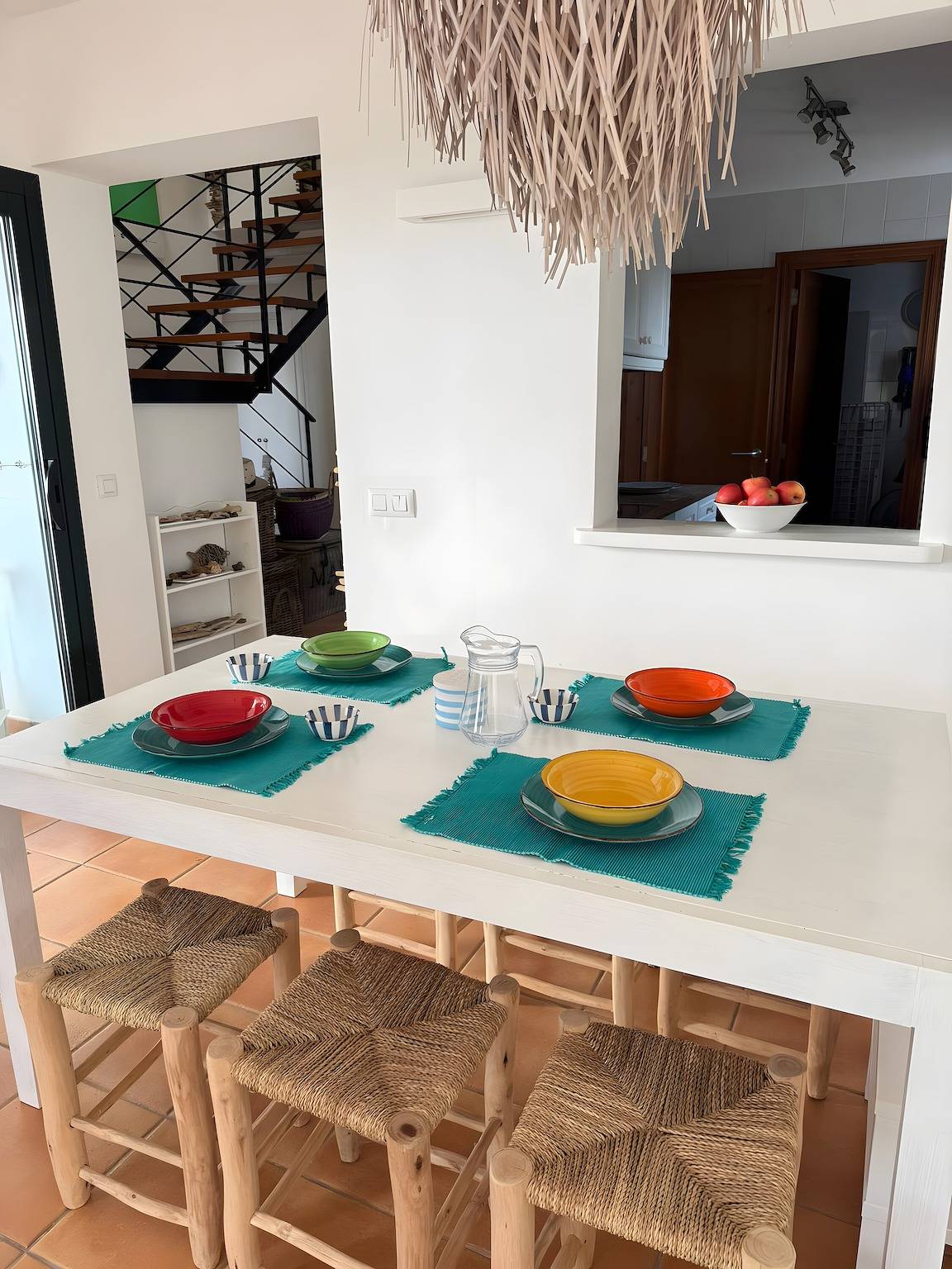 Chalet « Duplex Laura » avec vue mer, terrasse et jardin privatifs in Arenal d'en Castell, Es Mercadal