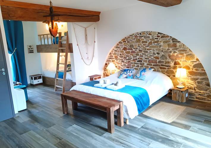 Chambre d’hôte pour 4 personnes, avec jardin, animaux acceptés dans Parc naturel régional des Marais du Cotentin et du Bessin - 3