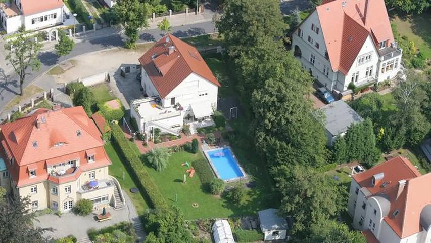 Ferienwohnung für 4 Personen, mit Garten und Pool, mit Haustier am Berzdorfer See