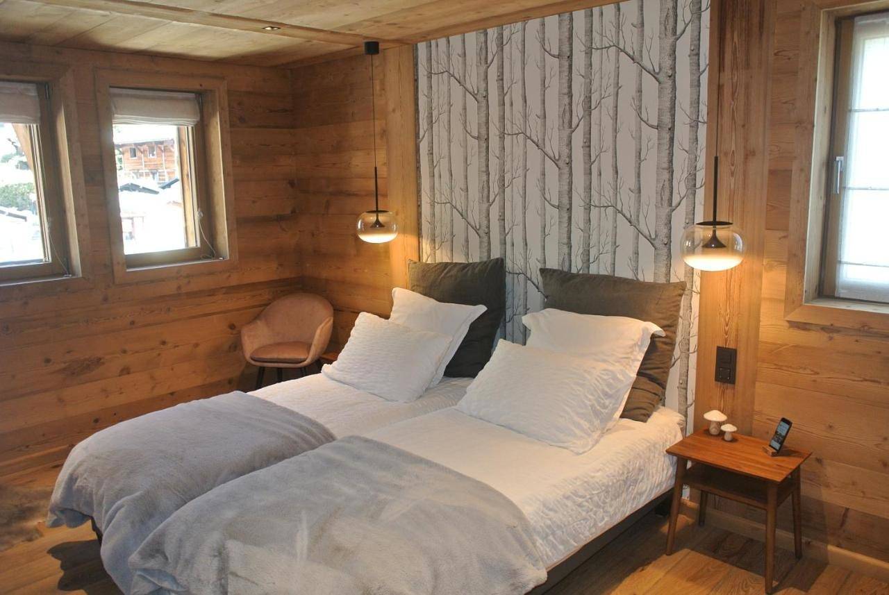 Twin Room with Bathroom in Les Gets, Les Portes du Soleil