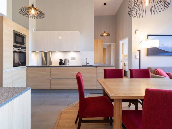 Apartamento entero, Hermoso apt 4 piezas con piscina, spa, gimnasio, parking y WIFI incluido en Arcs 1800 in Arc 1800, Bourg-Saint-Maurice