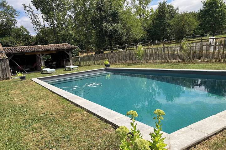 Maison de vacances pour 8 personnes, avec jardin
