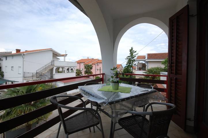 Ferienwohnung für 4 Personen, mit Balkon auf Krk - 3