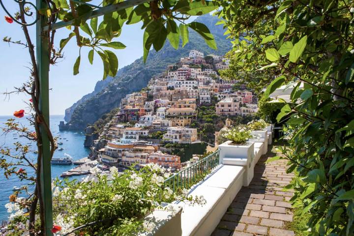 Villa für 6 Personen, mit Garten und Balkon in Positano - 4