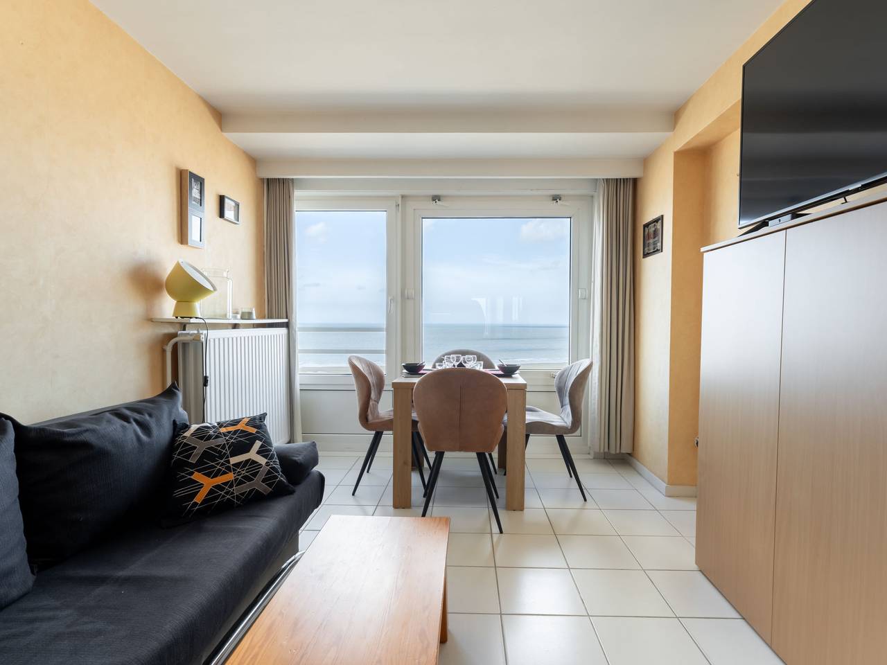 Appartement entier, Les Algues with seaview in Blankenberge, Côte belge