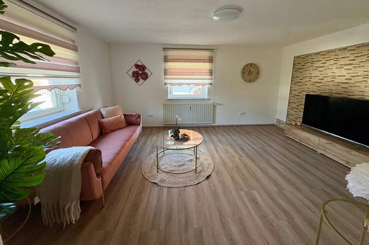 Ferienwohnung für 5 Personen, mit Garten und Ausblick