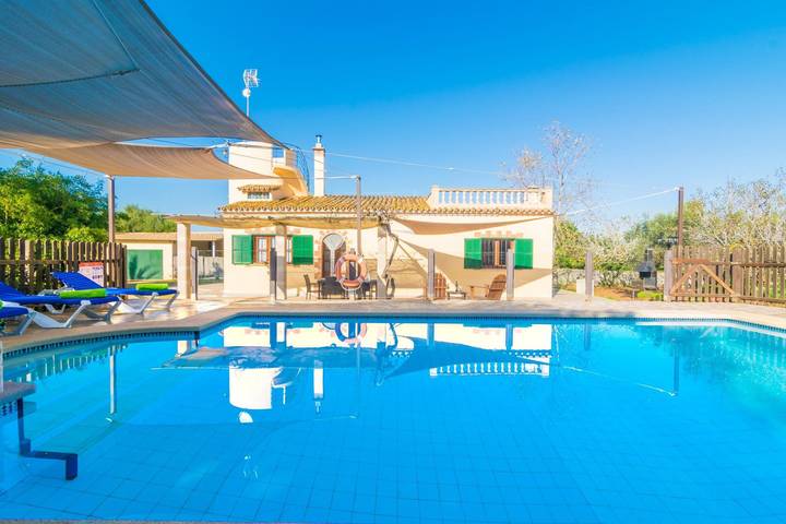 Finca für 6 Personen, mit Terrasse und Garten sowie Pool in Cala Figuera - 2
