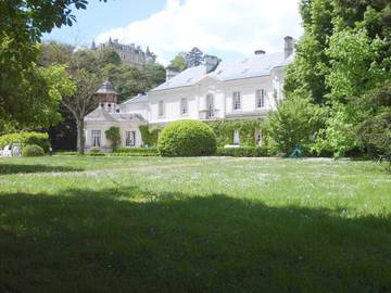 Chambre d’hôte pour 4 personnes, avec jardin ainsi que vue et piscine à Larçay
