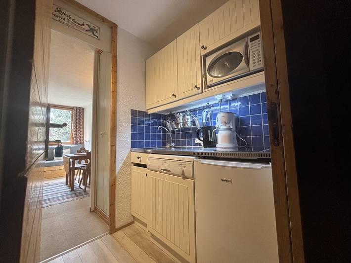 Appartement entier, Studio lumineux avec terrasse - 4 pers. in Bellentre, La Plagne-Tarentaise