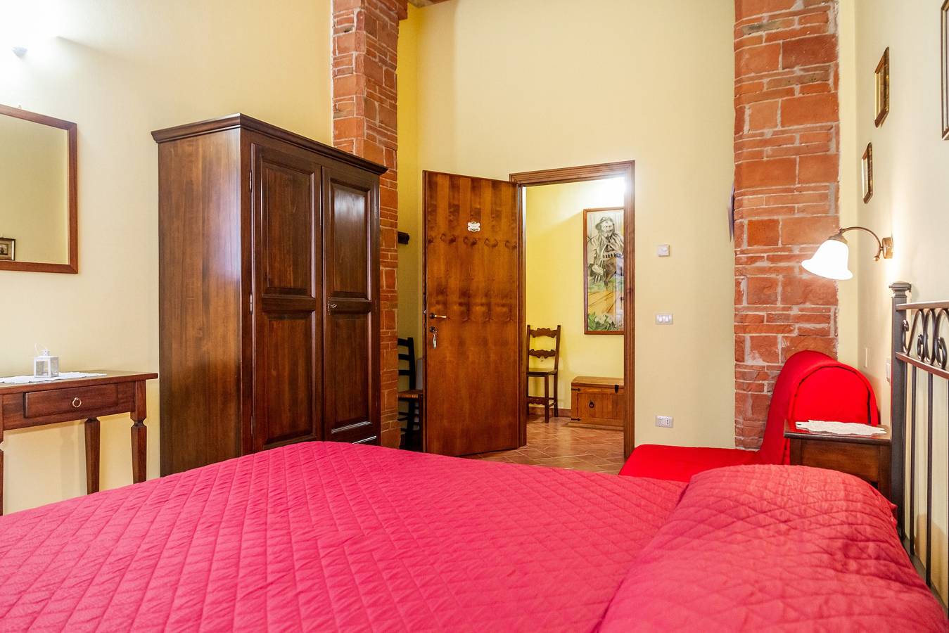 Zimmer 'La Mangiatoia' mit Gemeinschaftsterrasse, Gemeinschaftsgarten und Wi-Fi in Grosseto, Grosseto Provinz