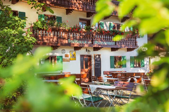 Ganze Ferienwohnung, Landgasthof Aumanwirt - Ferienwohnung bis 2 Personen, 60 qm, im Obergeschoss in Bad Feilnbach, Alpenland Tegernsee Schliersee