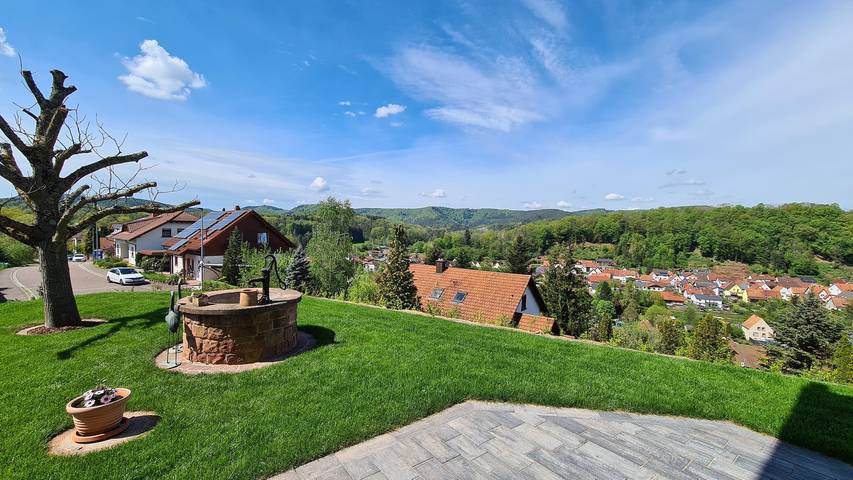 Ferienwohnung für 2 Personen, mit Balkon und Terrasse sowie Garten in Bruchweiler-Bärenbach