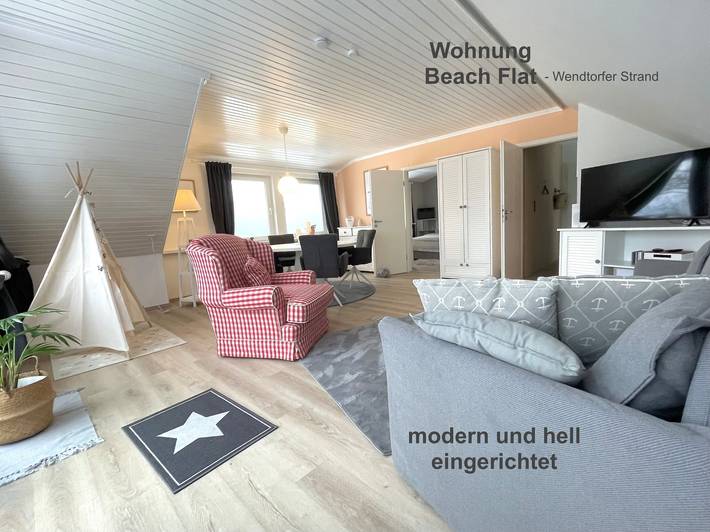 Ferienwohnung für 4 Personen, mit Garten und Terrasse - 1