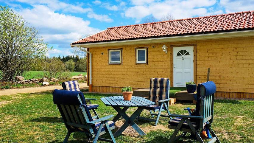Vacation rental for 4 people, with yard in South Sweden